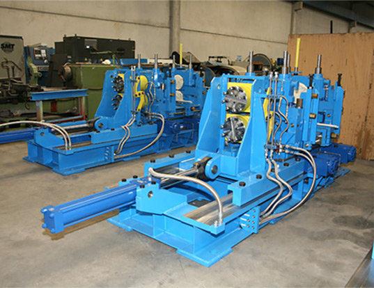 Wire rolling mill stands